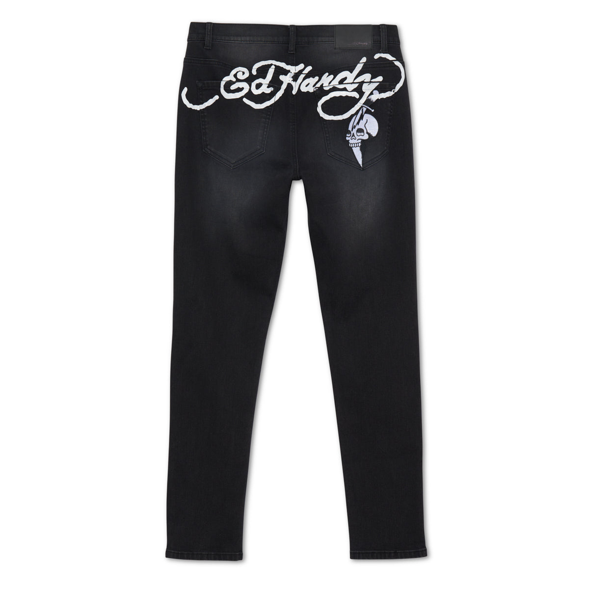 Dagger Skull Slim Skinny Jean