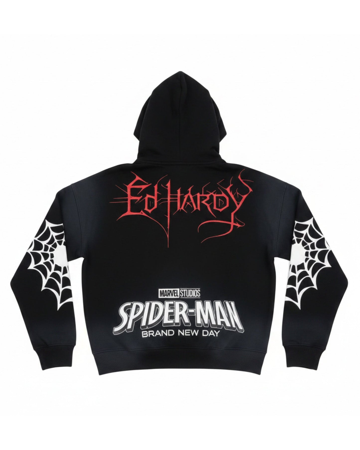 Heart Web Boxy Zip Hoodie