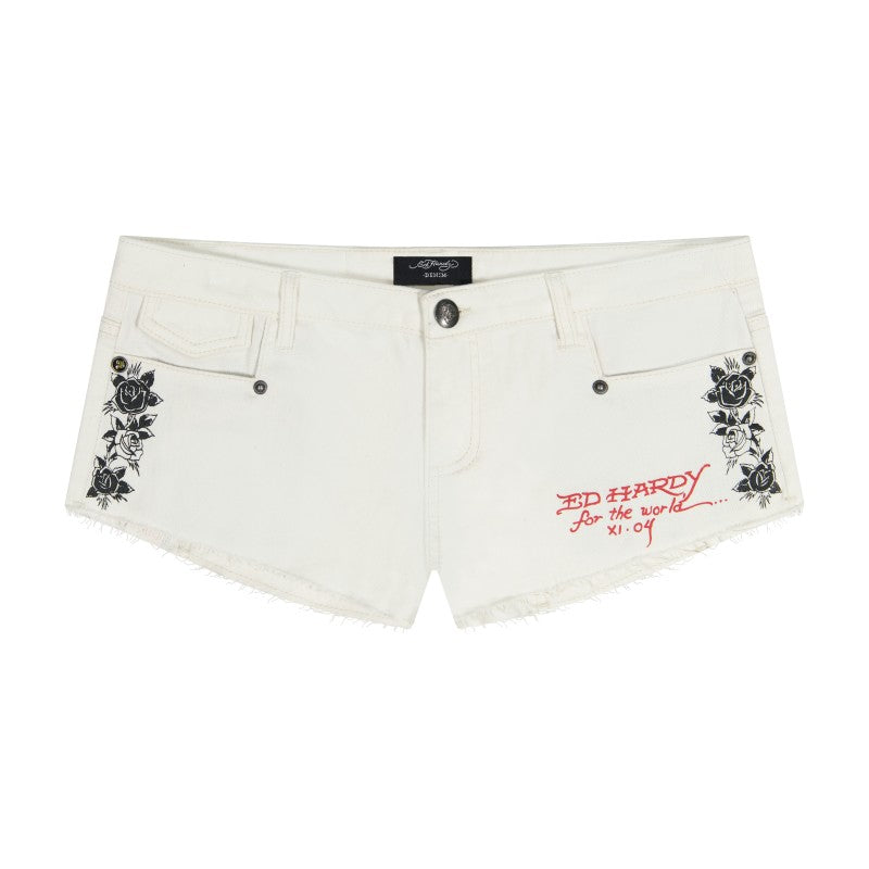 Horses Micro Denim Short