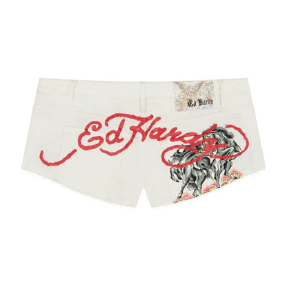 Horses Micro Denim Short