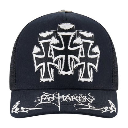 Crosses Trucker Hat, Black