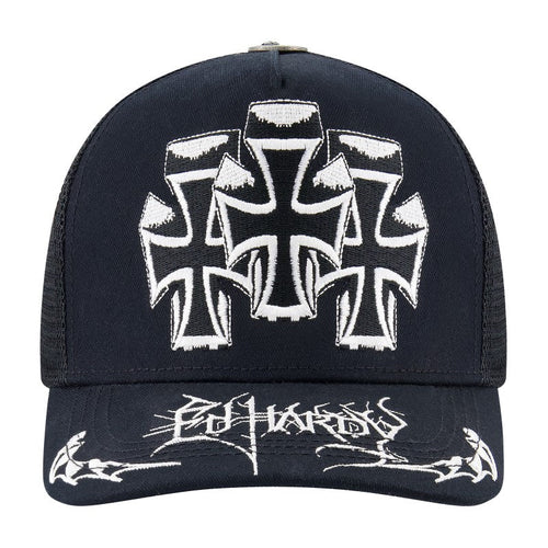 Crosses Trucker Hat, Black