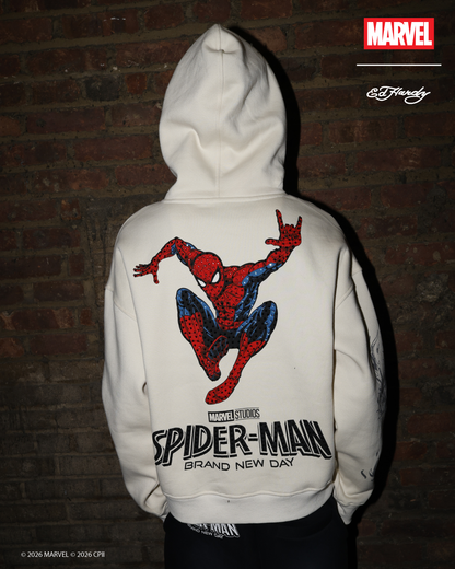 Spider-Man Triple SM Boxy Fleece Hoodie