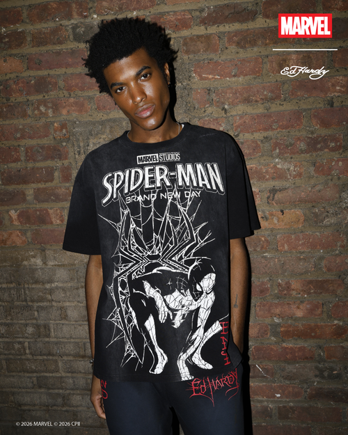 Heart Web Boxy Tee