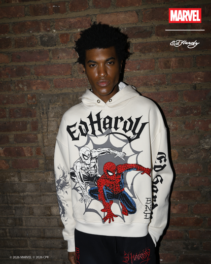 Spider-Man Triple SM Boxy Fleece Hoodie