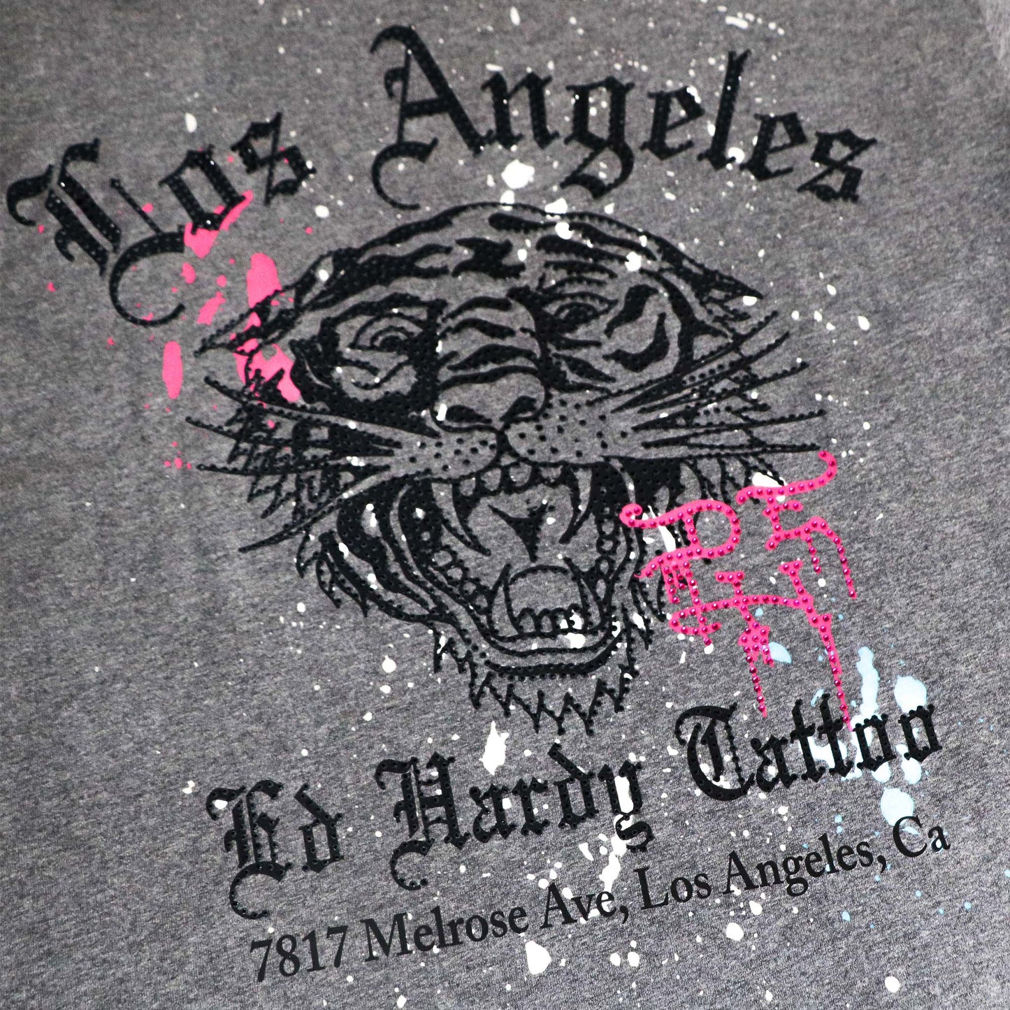 Limited Edition- LA Tiger Rhinestone Tee
