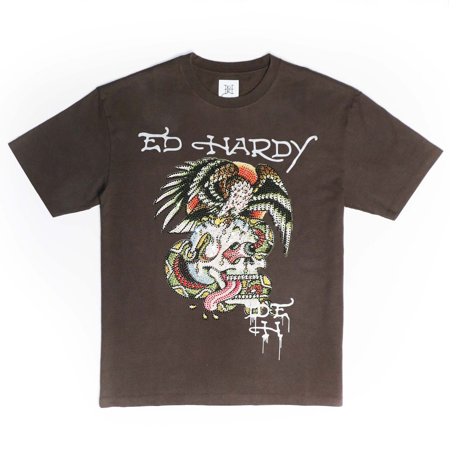 Limited Edition — Battle Skull Rhinestone Tee