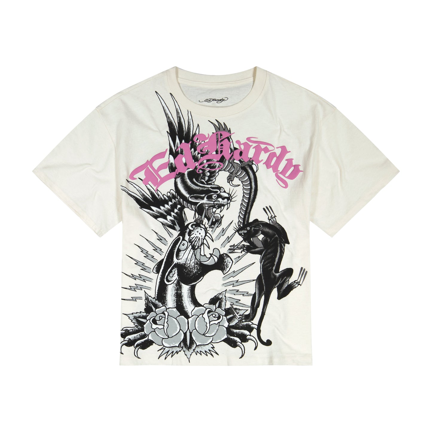 Panthers Puff Print Boxy Tee