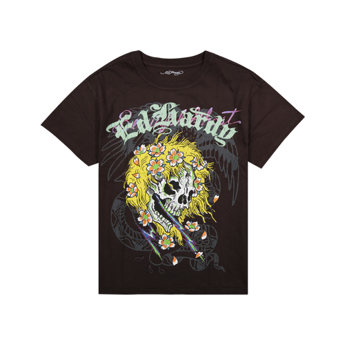 Crazy Skull Boxy Tee