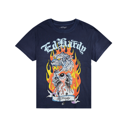Tiger Flame Boxy Tee