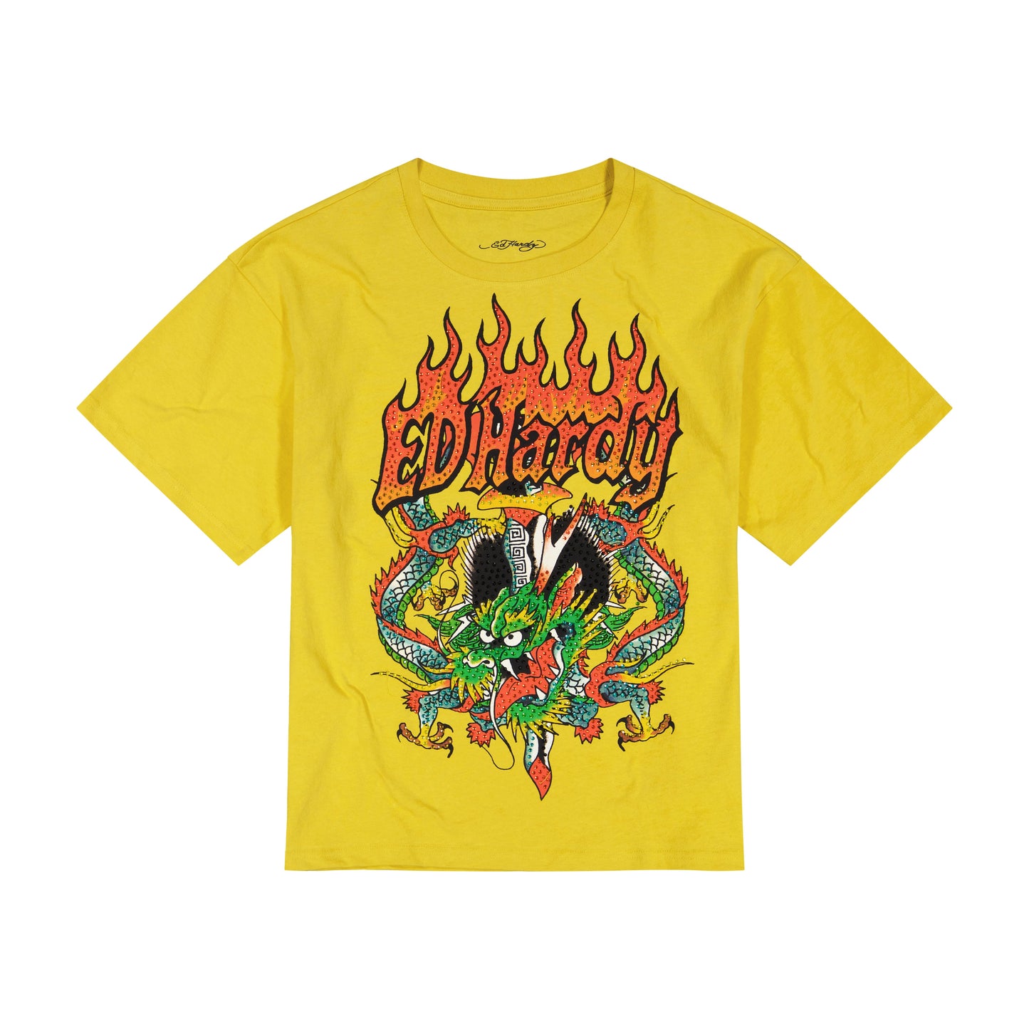 Dragons Rhinestone Boxy Tee