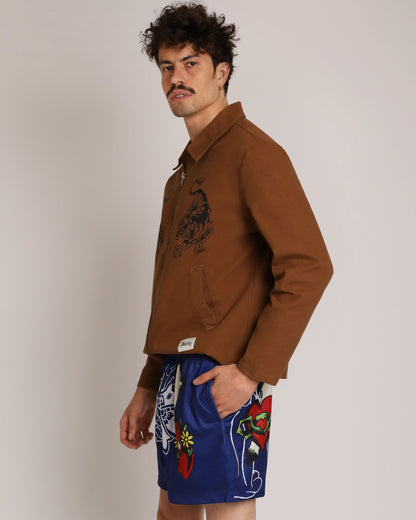 Cross Snake Men's Mesh Short