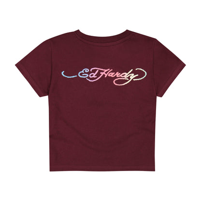 Pinup Rhinestone Baby Tee