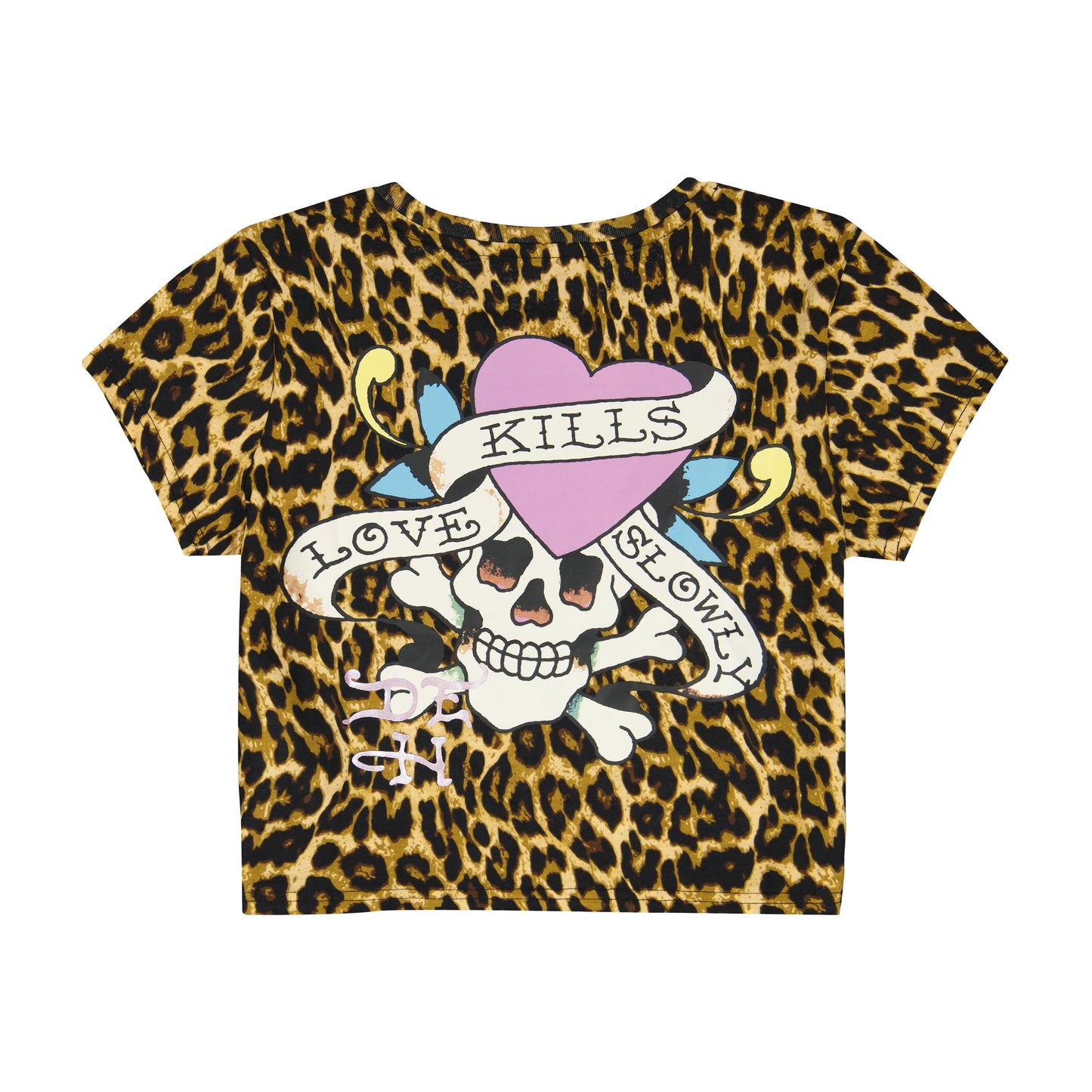 LKS Pink Skull Baby Tee