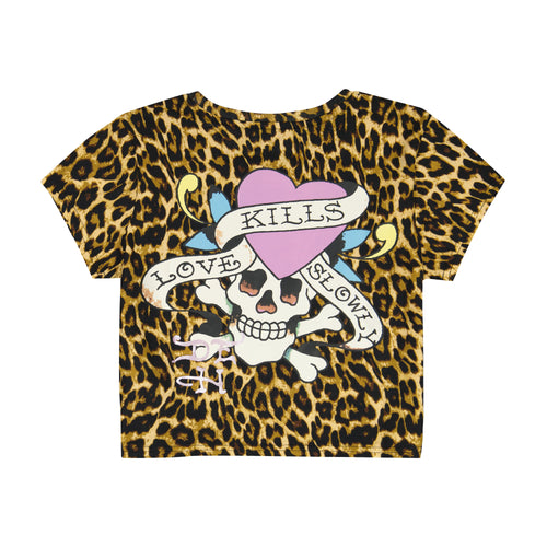 LKS Pink Skull Baby Tee