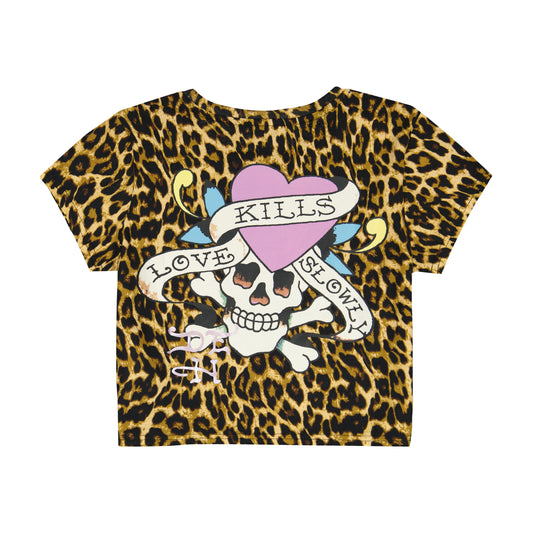 LKS Pink Skull Baby Tee