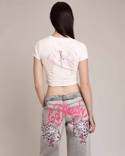 Mary Wings Baby Tee