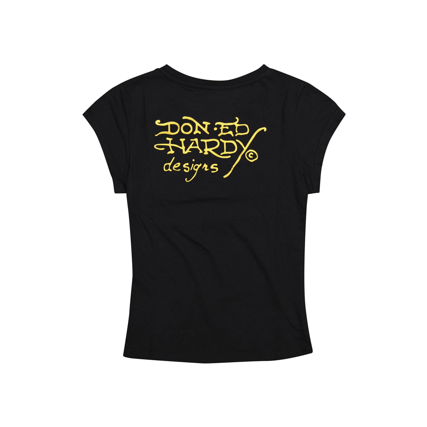 Swallow Rose Rhinestone Fitted Tee