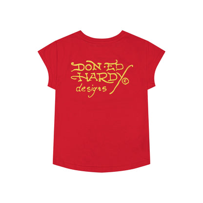 Tiger Mountain Rhinestone Cap Sleeve Tee