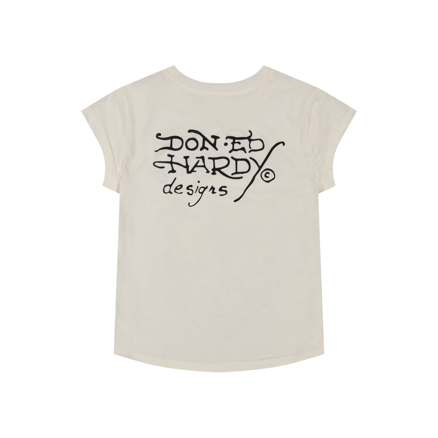 LKS Heart Rhinestone Cap Sleeve Tee