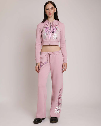 Cross Wings Puff Print Sweatpant