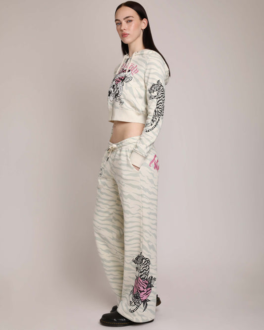 LKS Zebra Skull Sweatpant