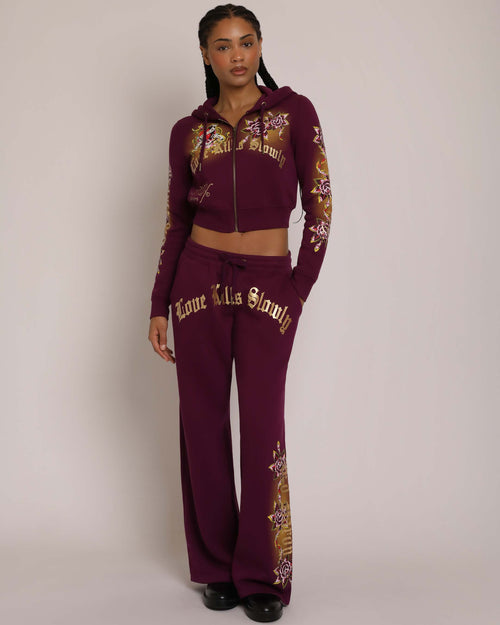 LKS Skull Rose Sweatpant