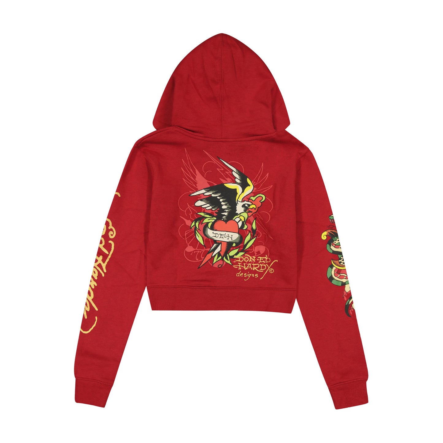 Eagle Tiger Zip Front Hoodie