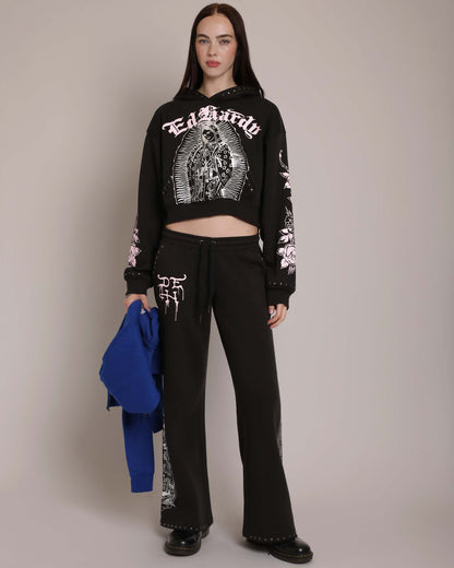 Mary Hoodie - Faded Black