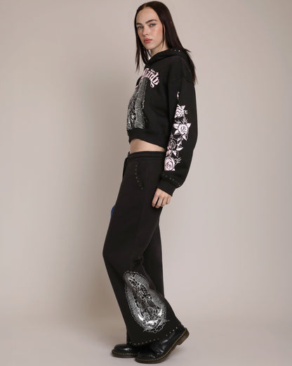 Mary Hoodie - Faded Black