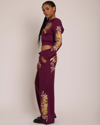LKS Skull Rose Sweatpant