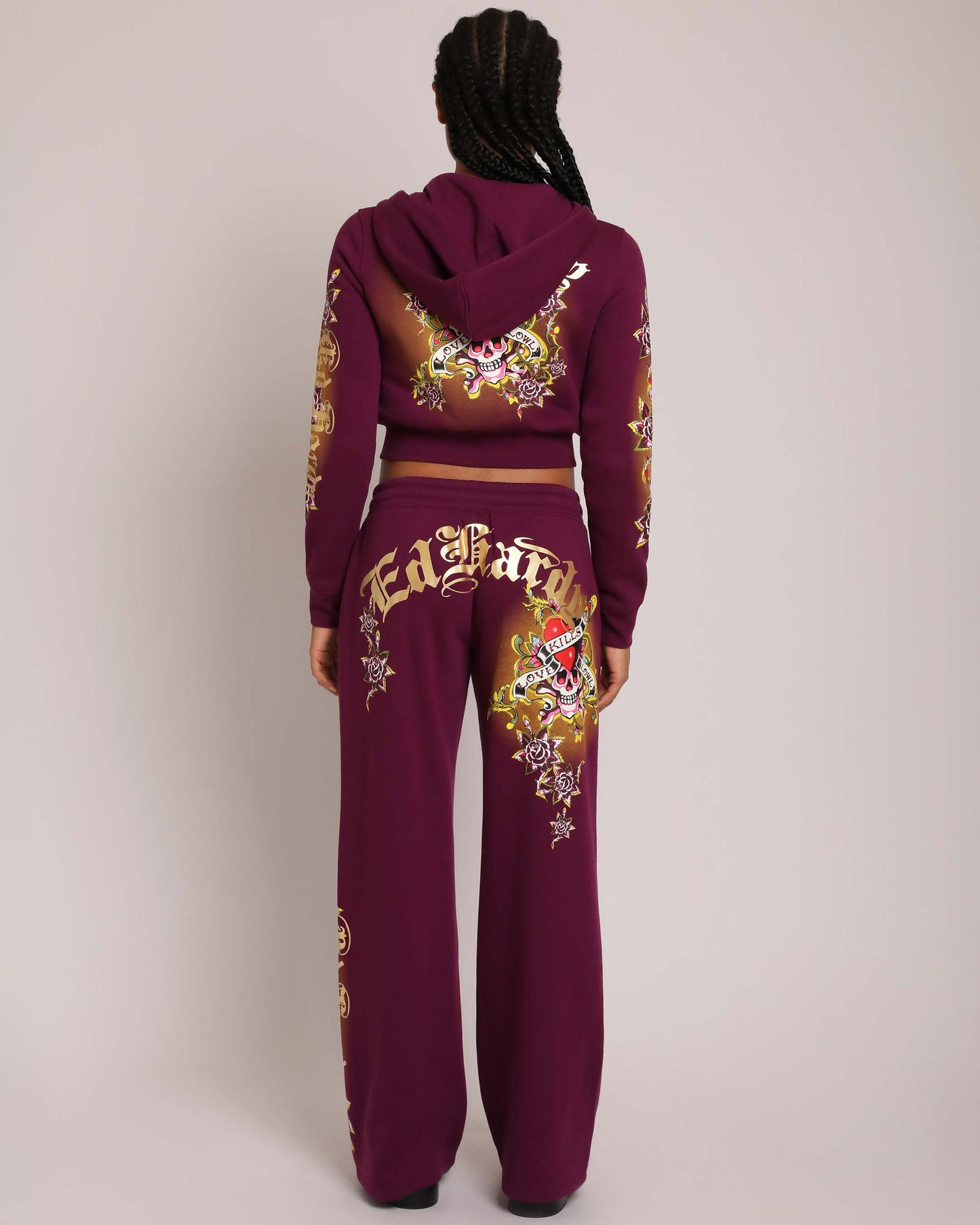 LKS Skull Rose Sweatpant