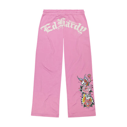Flower Skull Sweatpants