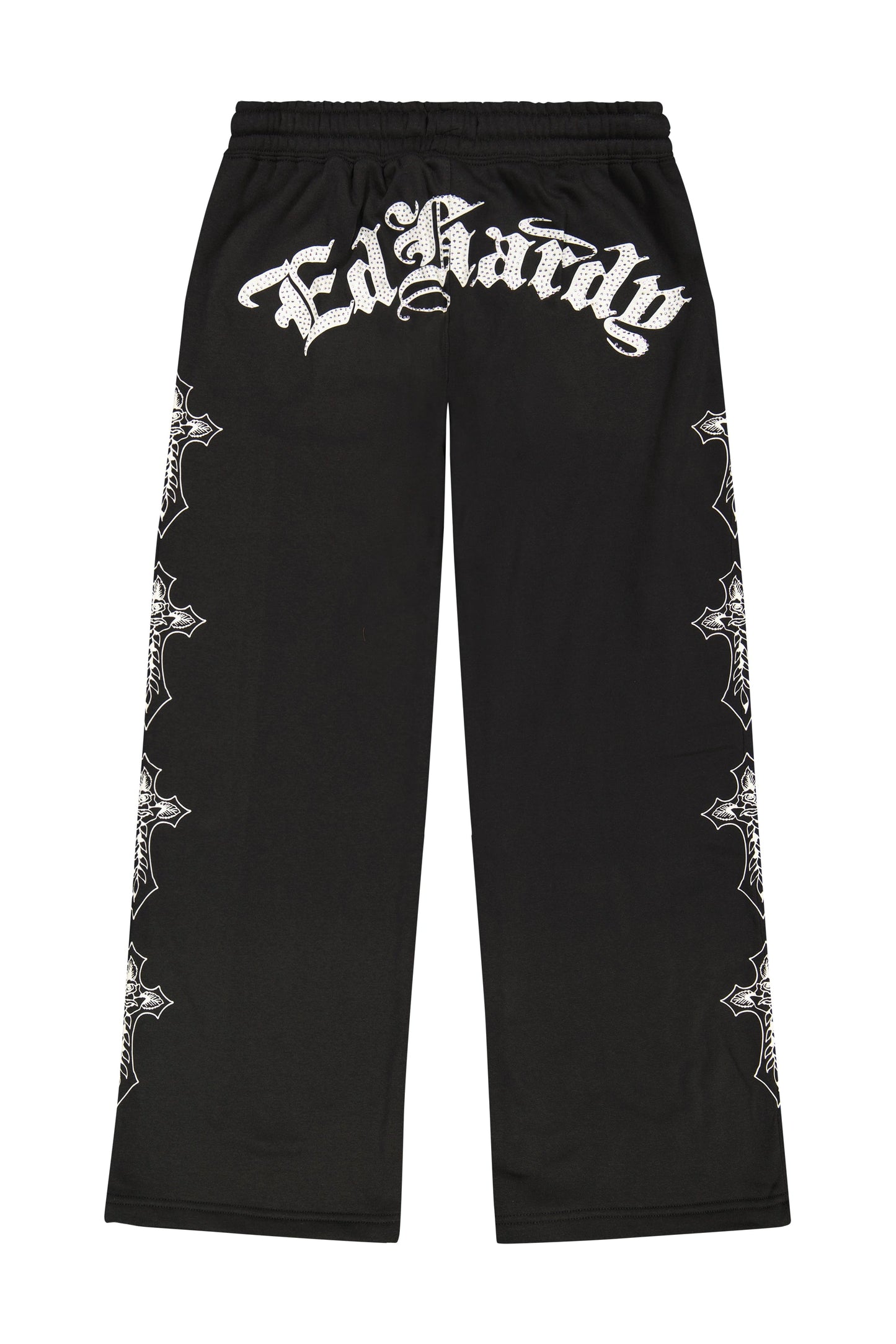 Black and White Crosses Sweatpants