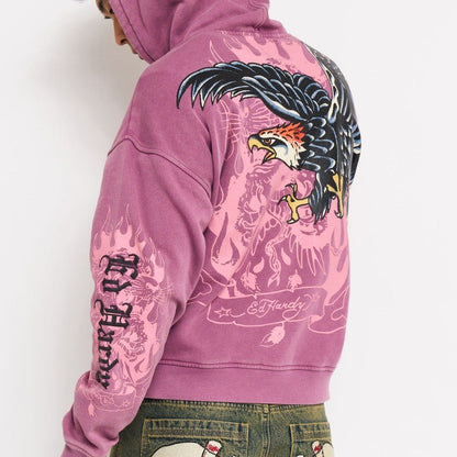 Eagle Boxy Fleece Hoodie