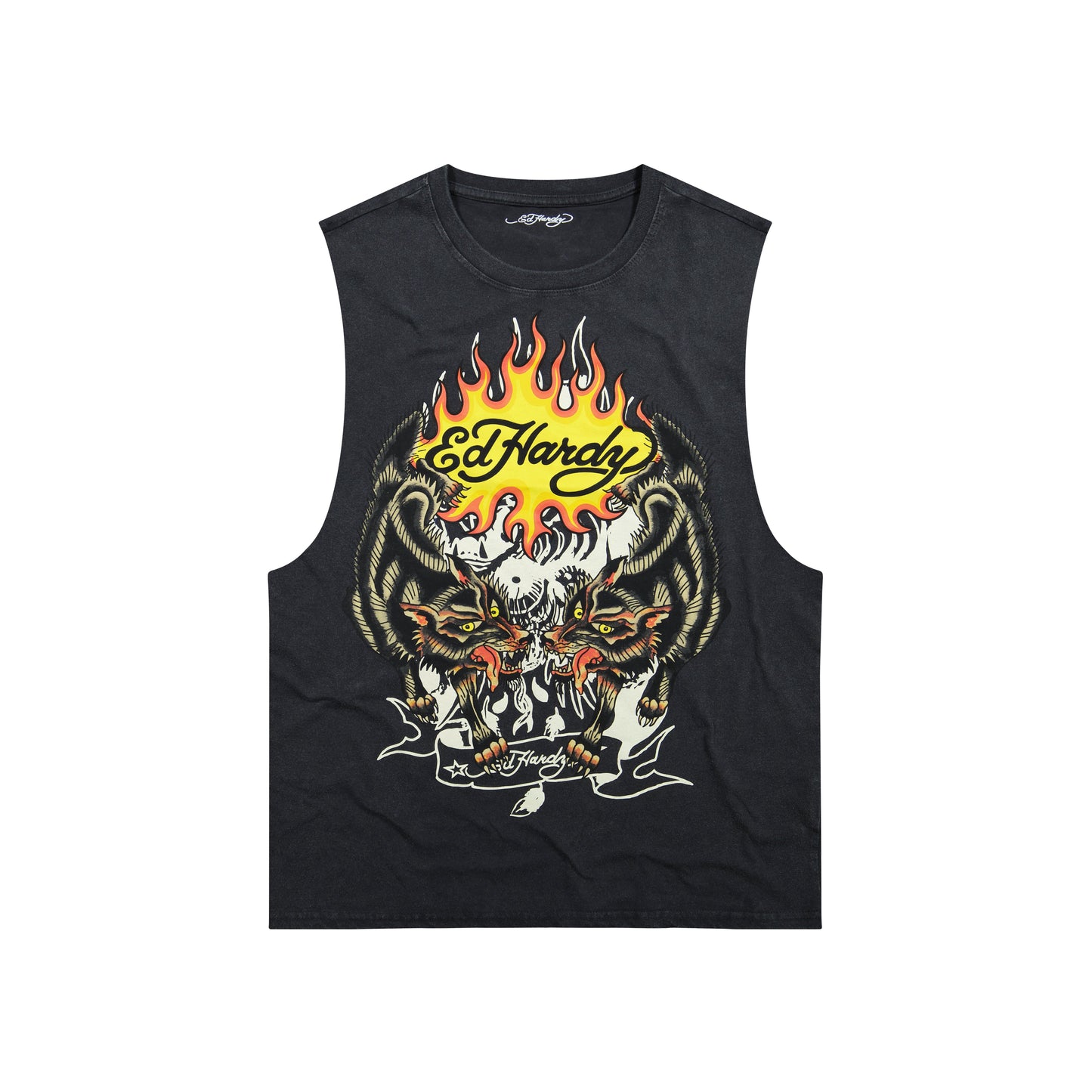 Wolves Mens Cut Off Tee
