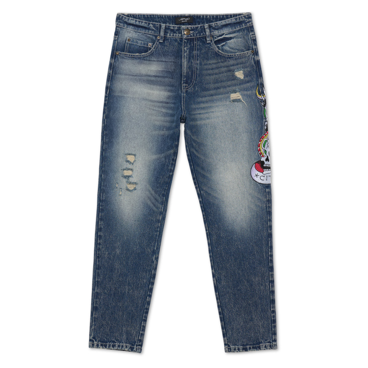 NYC Skull Slim Taper Jean