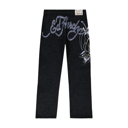 Panther Reaper Baggy Wide Leg Jeans