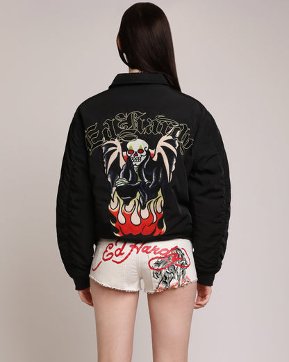 Horses Micro Denim Short