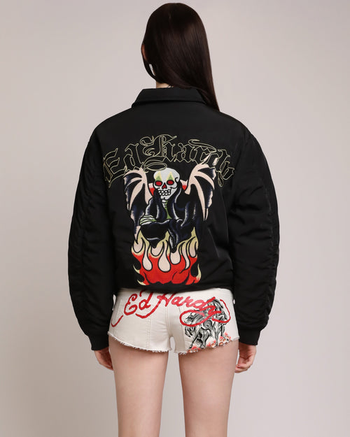Horses Micro Denim Short