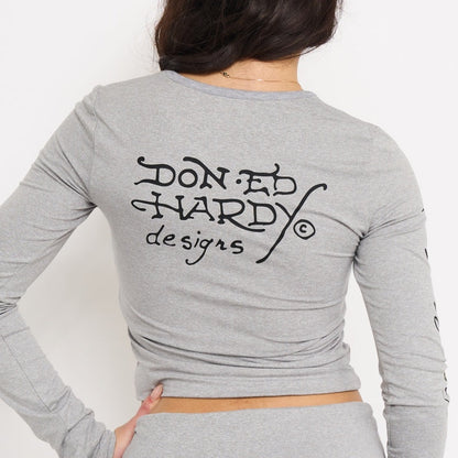 Mary Long Sleeve Crop Shirt