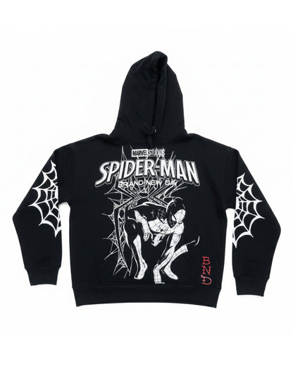 Heart Web Boxy Zip Hoodie